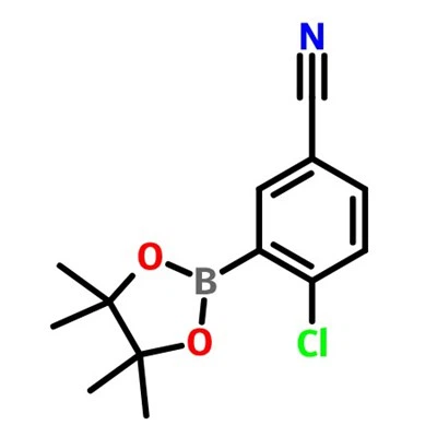 CAS:863868-30-8|2-ХЛОРО-5-ЦИАНОФЕНИЛ БОРНА КИСЕЛИНА ПИНАКОЛ ЕСТЕР